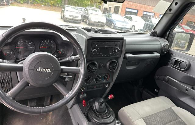 1J4FA24168L582227 - 2008 JEEP WRANGLER X BLACK photo 9