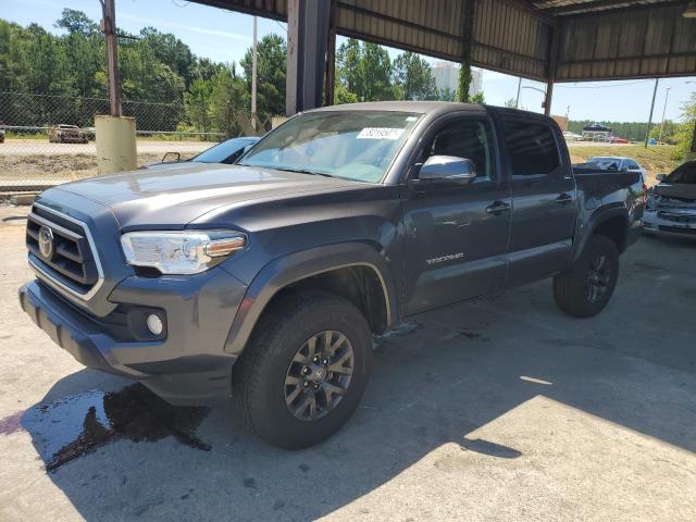 3TYAZ5CN8NT016535 - 2022 TOYOTA TACOMA DOUBLE CAB GRAY photo 1