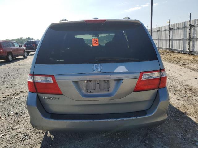 5FNRL38797B022107 - 2007 HONDA ODYSSEY EXL BLUE photo 6