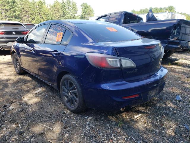 JM1BL1W85C1701134 - 2012 MAZDA MAZDA3 I BLUE photo 3