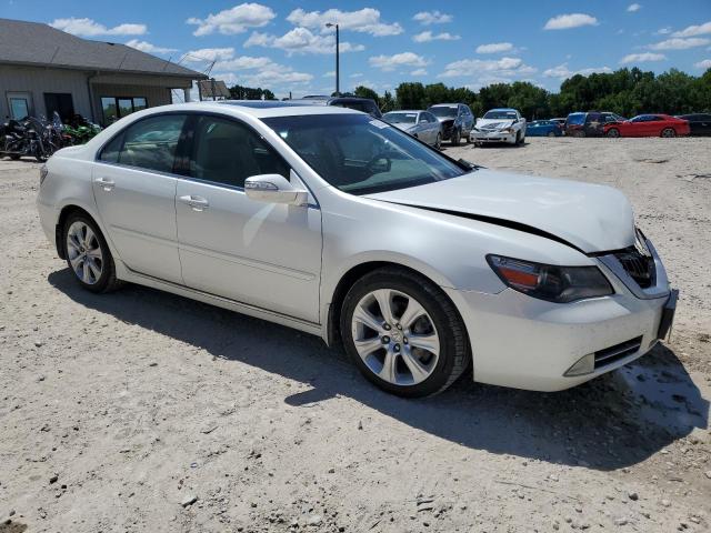 JH4KB26699C002401 - 2009 ACURA RL WHITE photo 4