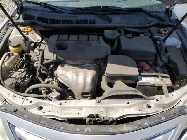 4T4BF3EK1AR077278 - 2010 TOYOTA CAMRY BASE SILVER photo 11