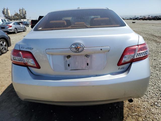 4T4BF3EK1AR077278 - 2010 TOYOTA CAMRY BASE SILVER photo 6