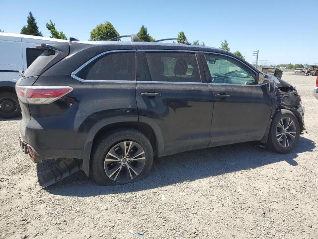 5TDJKRFH3GS270072 - 2016 TOYOTA HIGHLANDER XLE BLACK photo 3