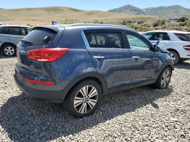 KNDPCCAC1F7723209 - 2015 KIA SPORTAGE EX BLUE photo 3