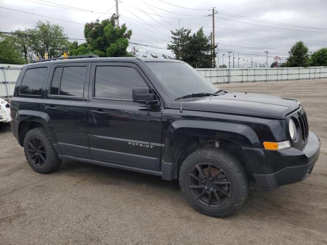 1C4NJPBA1HD150477 - 2017 JEEP PATRIOT SPORT 黑色 照片 4