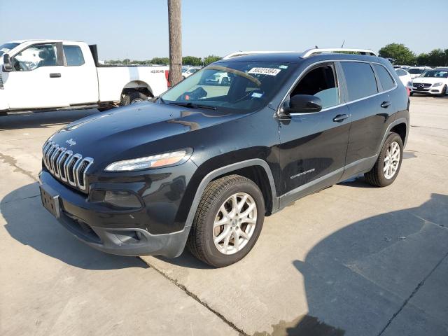 1C4PJLCS4FW611732 - 2015 JEEP CHEROKEE LATITUDE BLACK photo 1