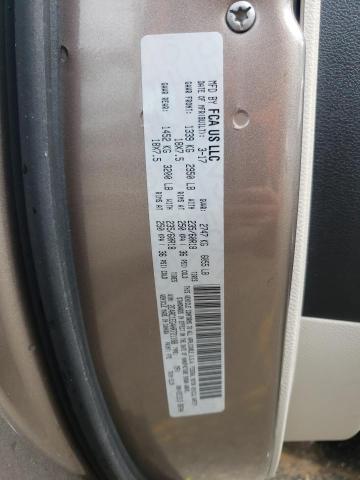 2C4RC1EG4HR721188 - 2017 CHRYSLER PACIFICA TOURING L PLUS TAN photo 13