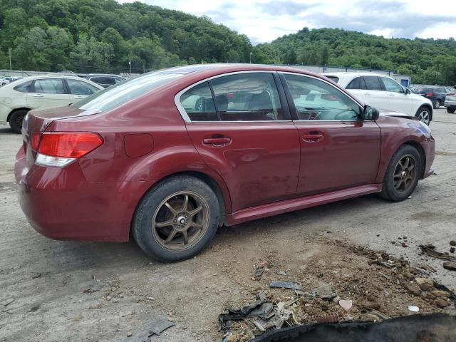 4S3BMCA63D3032852 - 2013 SUBARU LEGACY 2.5I BURGUNDY photo 3