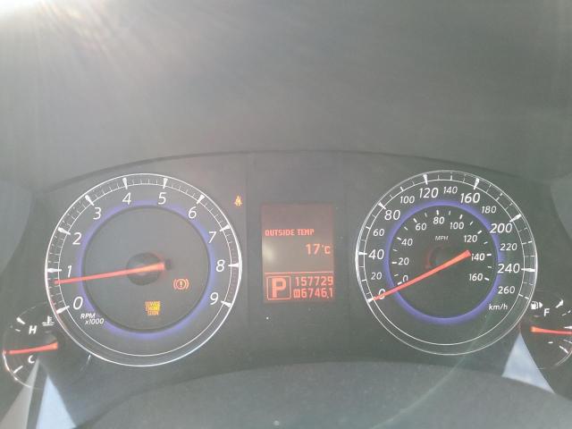 JNKAJ09F48M354082 - 2008 INFINITI EX35 BASE Մոխրագույն լուսանկար 9