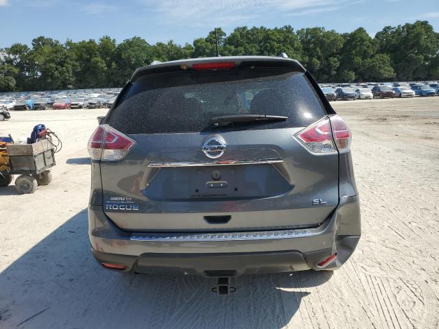 5N1AT2MT2FC796099 - 2015 NISSAN ROGUE S GRAY photo 6