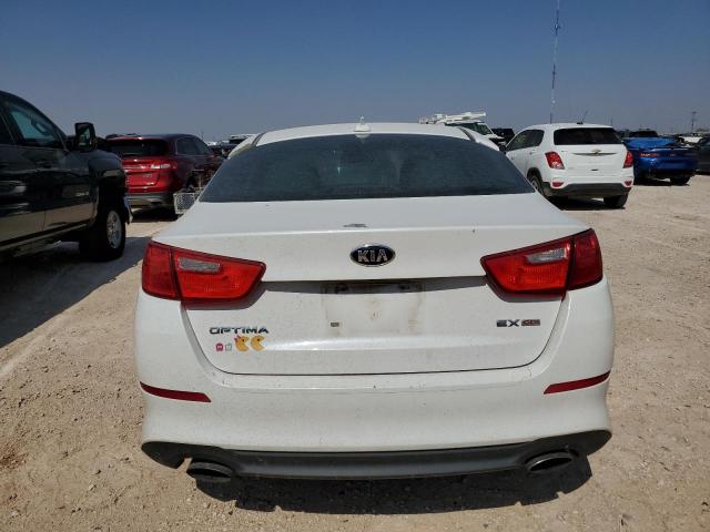 5XXGN4A79EG320409 - 2014 KIA OPTIMA EX WHITE photo 6