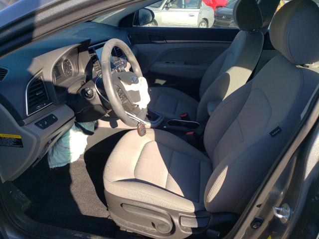 KMHD84LF6JU623596 - 2018 HYUNDAI ELANTRA SEL GRAY photo 7