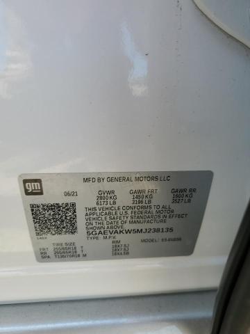 5GAEVAKW5MJ238135 - 2021 BUICK ENCLAVE ESSENCE Ağ foto 13