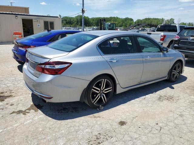 1HGCR2F52GA091649 - 2016 HONDA ACCORD SPORT SILVER photo 3