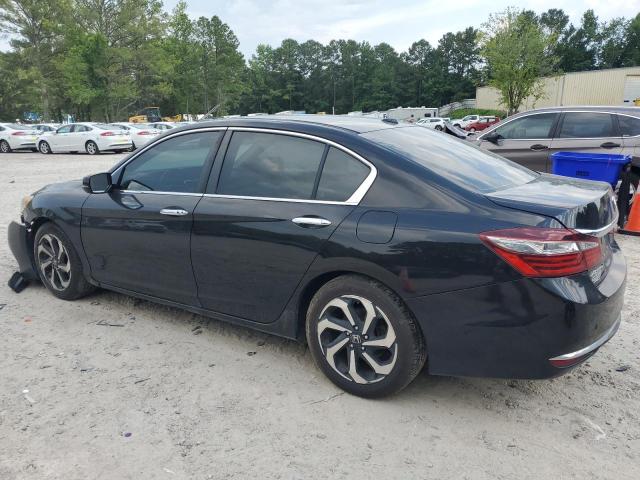 1HGCR2F85GA049194 - 2016 HONDA ACCORD EXL BLACK photo 2