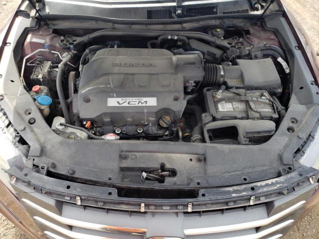 5J6TF2H51CL002179 - 2012 HONDA CROSSTOUR EXL ბურგუნდია ფოტო 11