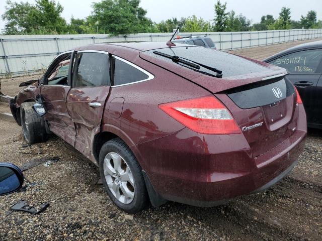 5J6TF2H51CL002179 - 2012 HONDA CROSSTOUR EXL BURGUNDY photo 2