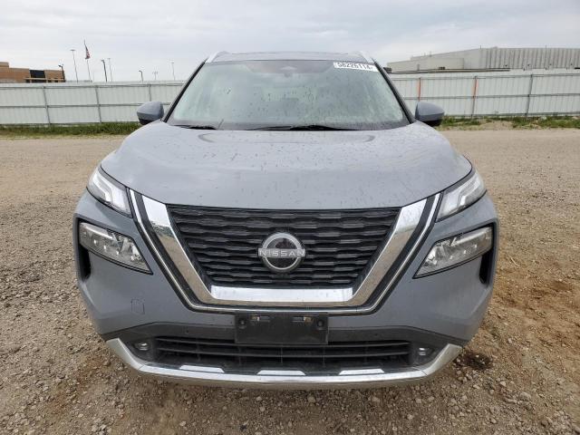 JN8BT3DD8NW270892 - 2022 NISSAN ROGUE PLATINUM GRAY photo 5