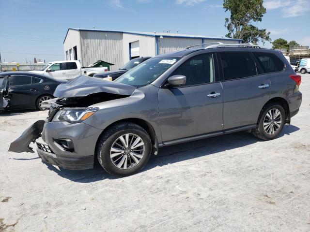 5N1DR2MM5KC587180 - 2019 NISSAN PATHFINDER S GRAY photo 1