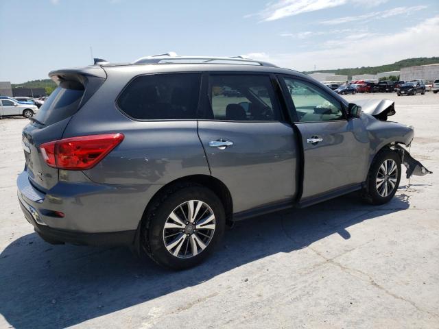 5N1DR2MM5KC587180 - 2019 NISSAN PATHFINDER S GRAY photo 3