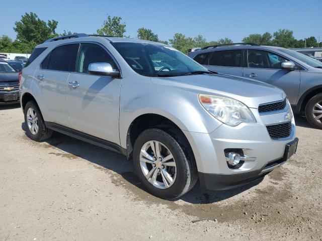 2GNFLGE55C6299860 - 2012 CHEVROLET EQUINOX LTZ SILVER photo 4