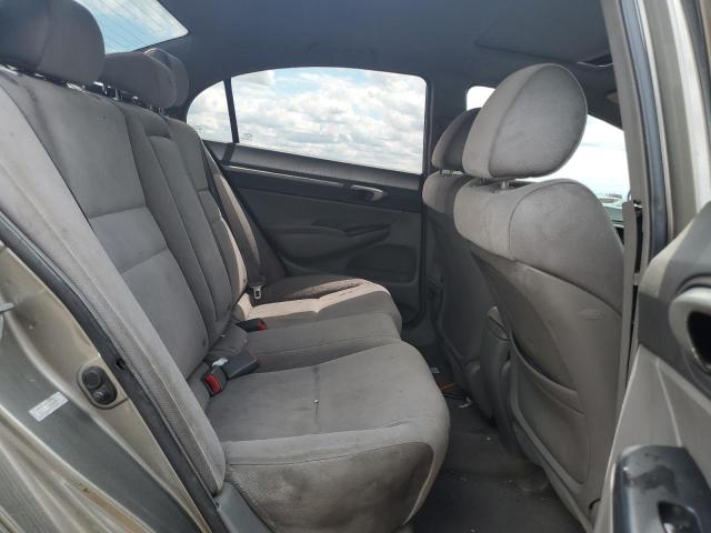 1HGFA16848L040796 - 2008 HONDA CIVIC EX GRAY photo 10