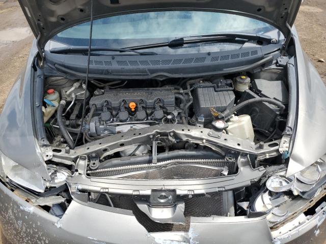 1HGFA16848L040796 - 2008 HONDA CIVIC EX GRAY photo 11