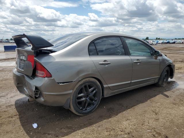 1HGFA16848L040796 - 2008 HONDA CIVIC EX GRAY photo 3