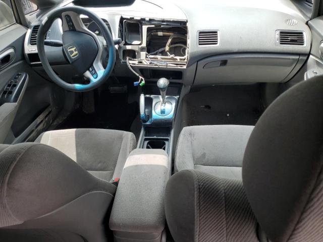 1HGFA16848L040796 - 2008 HONDA CIVIC EX GRAY photo 8