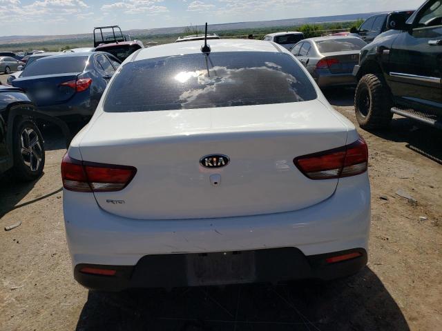 3KPA24AB3KE220684 - 2019 KIA RIO S WHITE photo 6