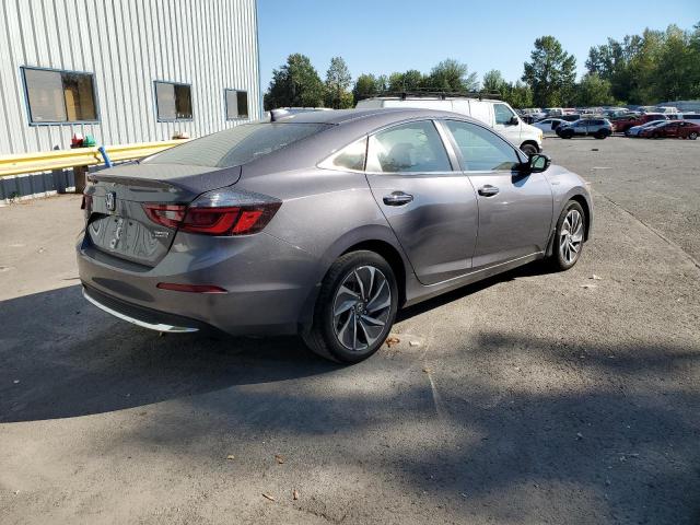 19XZE4F90NE008684 - 2022 HONDA INSIGHT TOURING GRAY photo 4