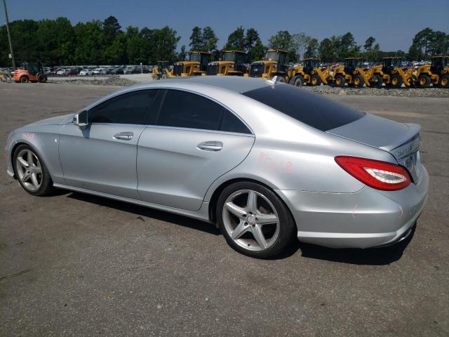 WDDLJ7DB9EA094935 - 2014 MERCEDES-BENZ CLS 550 SILVER photo 2