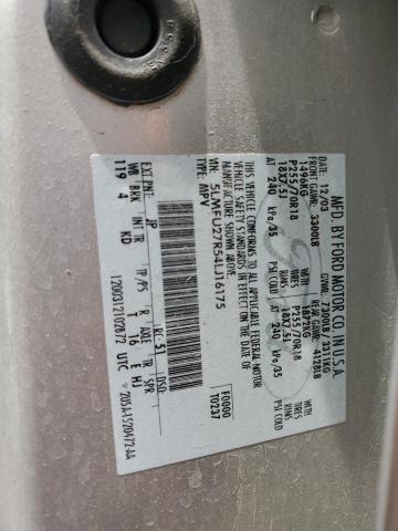 5LMFU27R54LJ16175 - 2004 LINCOLN NAVIGATOR GRAY photo 12