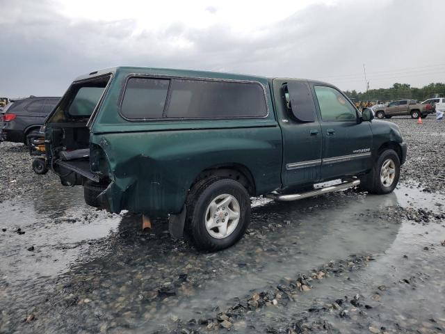 5TBRN341X3S402793 - 2003 TOYOTA TUNDRA ACCESS CAB SR5 GREEN photo 3