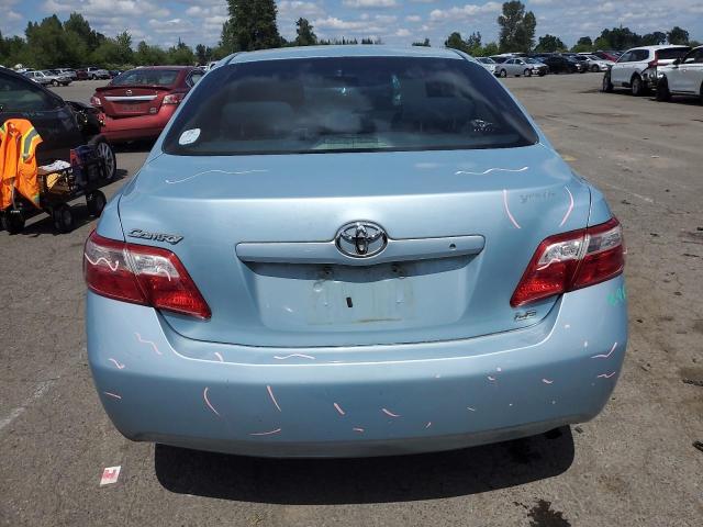 4T4BE46K39R121235 - 2009 TOYOTA CAMRY BASE BLUE photo 6