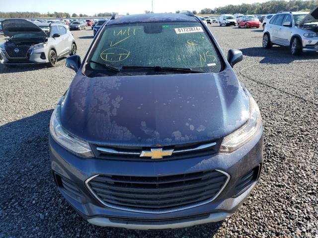 3GNCJLSB2KL255031 - 2019 CHEVROLET TRAX 1LT Көк фото 5