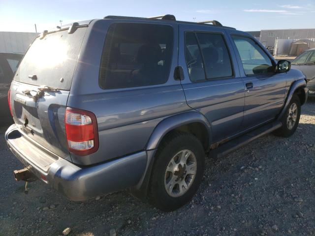 JN8DR09Y72W721503 - 2002 NISSAN PATHFINDER LE BLUE photo 4