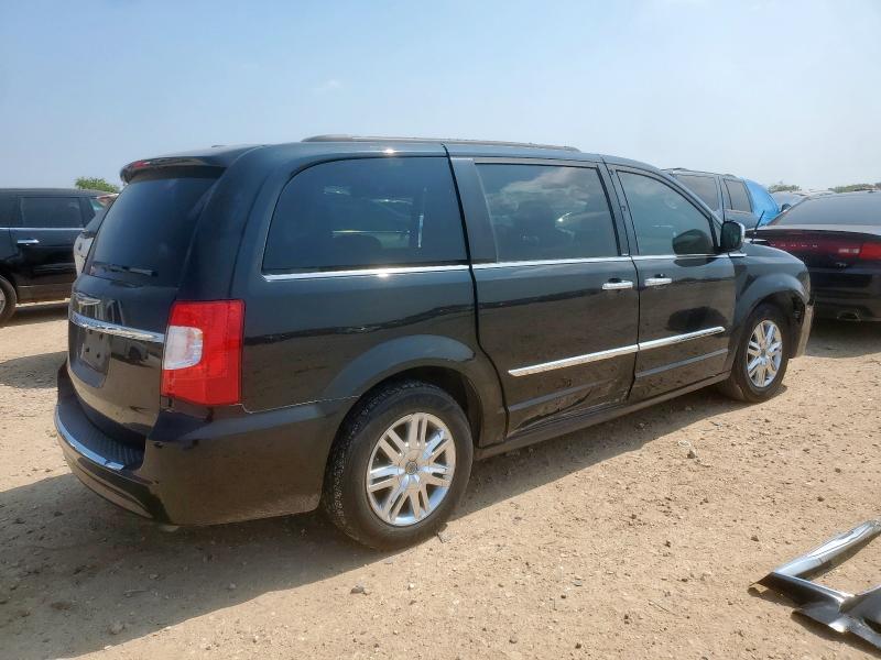 2C4RC1CG5CR339795 - 2012 CHRYSLER TOWN & COU TOURING L BLACK photo 3