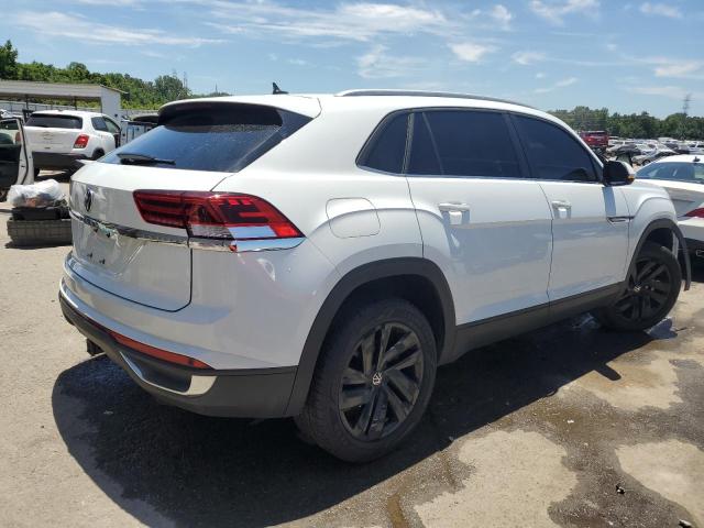 1V2JE2CA5NC230188 - 2022 VOLKSWAGEN ATLAS CROS SE Белый фото 3