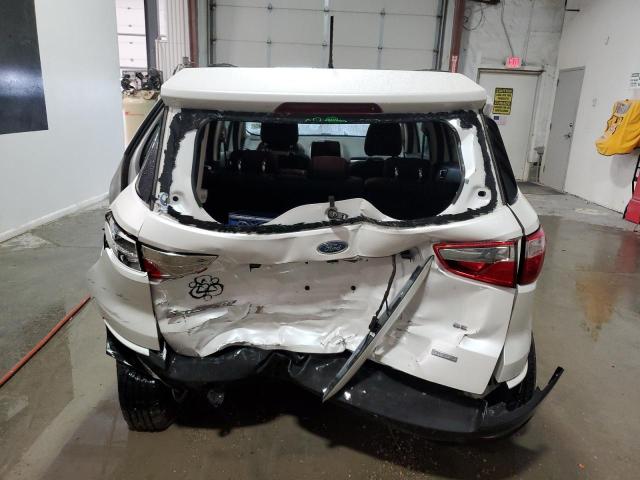 MAJ3P1TE1JC174414 - 2018 FORD ECOSPORT SE თეთრი ფოტო 6