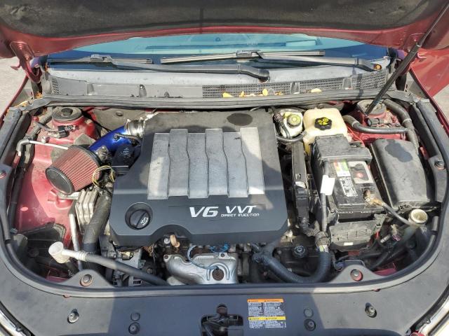 1G4GE5EV9AF100321 - 2010 BUICK LACROSSE CXS BURGUNDY photo 11