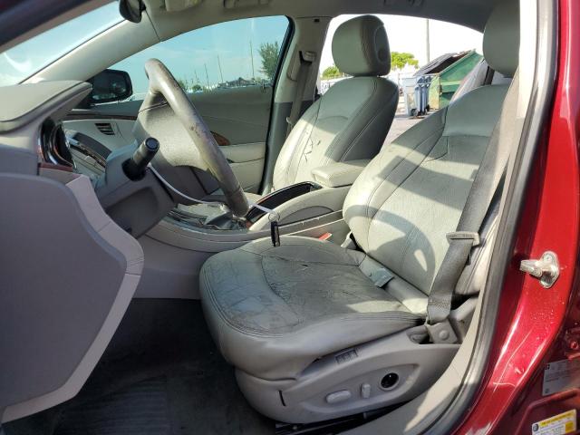 1G4GE5EV9AF100321 - 2010 BUICK LACROSSE CXS BURGUNDY photo 7