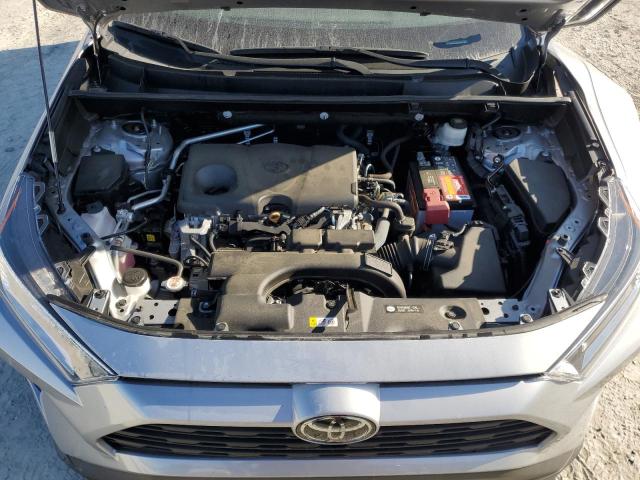 2T3W1RFV7KW001241 - 2019 TOYOTA RAV4 XLE SILVER photo 12