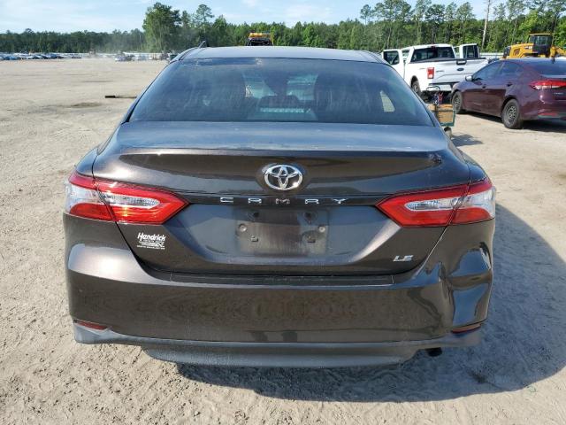 4T1B11HK7JU021371 - 2018 TOYOTA CAMRY L BROWN photo 6