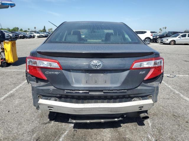 4T1BF1FK7CU015447 - 2012 TOYOTA CAMRY BASE GRAY photo 6