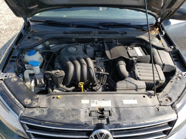 3VW1K7AJXFM244238 - 2015 VOLKSWAGEN JETTA BASE 灰色 照片 11
