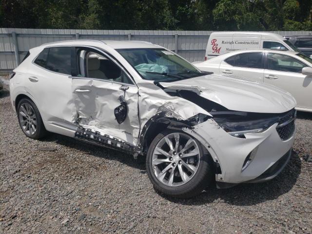 LRBFZRR41MD122678 - 2021 BUICK ENVISION AVENIR WHITE photo 4