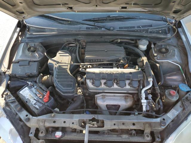 1HGES163X5L018908 - 2005 HONDA CIVIC DX VP GRAY photo 11