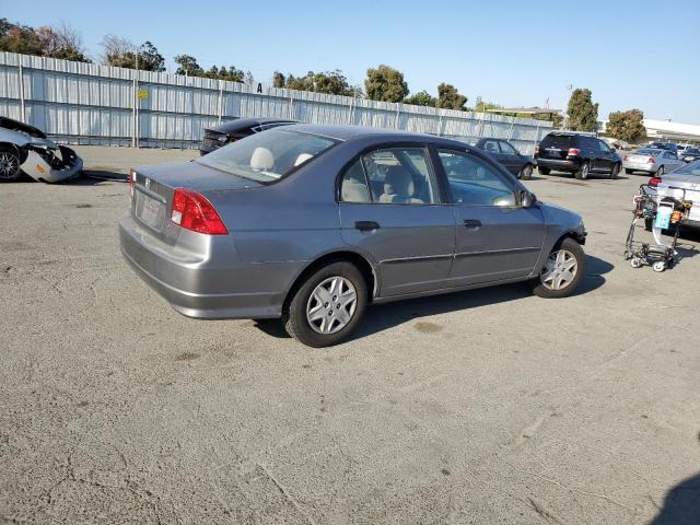 1HGES163X5L018908 - 2005 HONDA CIVIC DX VP GRAY photo 3